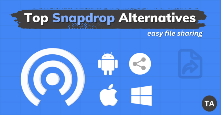 Best Snapdrop alternatives