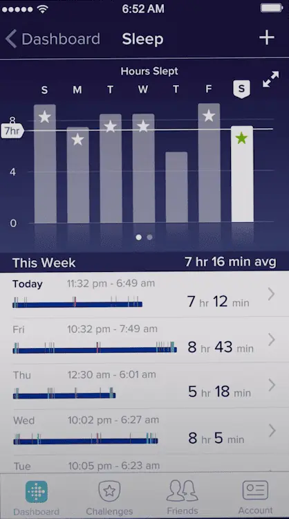 Check Fitbit Sleep Stats